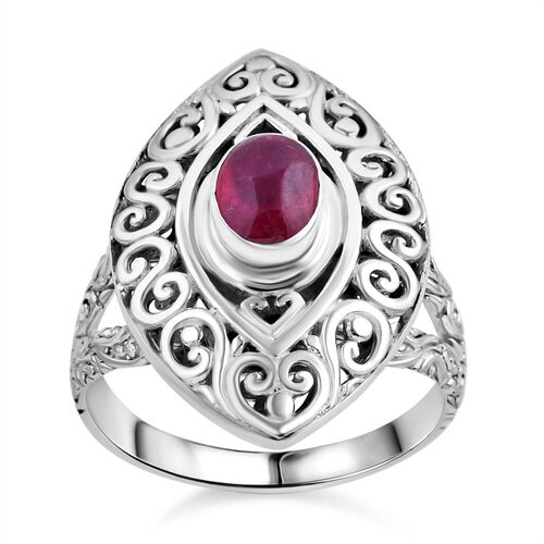 Royal Bali Kollektion- afrikanischer Rubin-Ring - 1,98 ct. image number 0