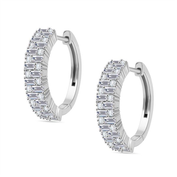 Moissanit Ohrringe - 2,50 ct. image number 4