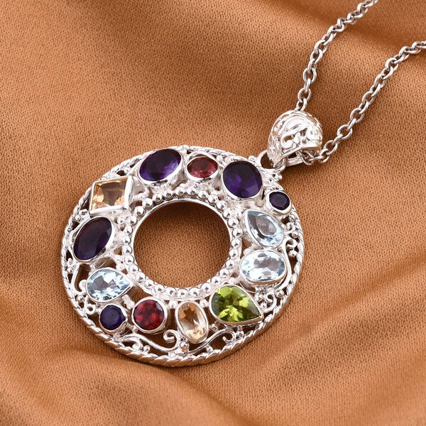 Royal Bali Kollektion- Multi-Edelstein-Anhänger- 10,38 ct. image number 2