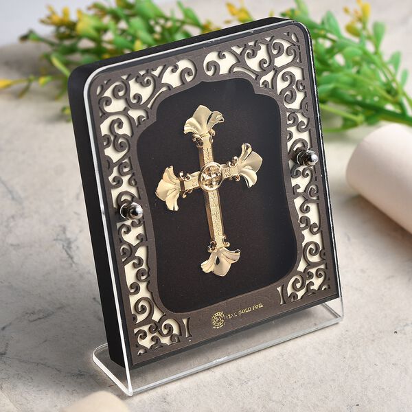 EXCLUSIVES ANGEBOT - 999 Gold Kreuz Dekor image number 1