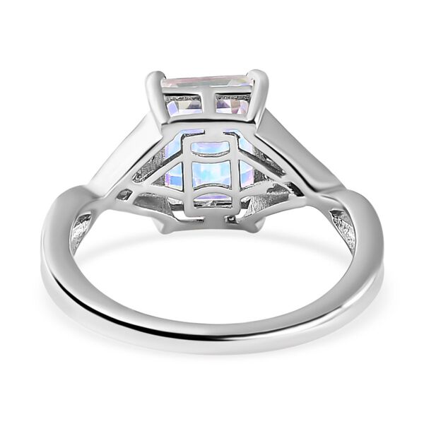 Merkur mystischer Topas und Moissanit-Ring - 2,92 ct. image number 6