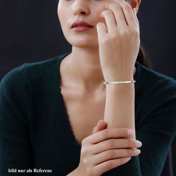 LUXURIANT SI-GH Labor Diamant 19cm Armreif, 925 Silber rhodiniert - 0,25 ct. image number 1