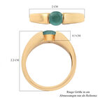Grandidierit Ring 925 Silber vergoldet  ca. 0,54 ct image number 6