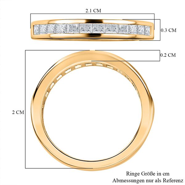 Moissanit Ring - 0,54 ct. image number 6