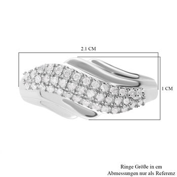 Wei&szlig;er Diamant-Ring - 0,25 ct.