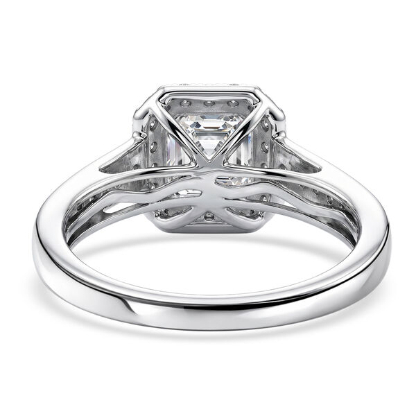 LUXURIANT DIAMOND - Lab Grown Diamant SI-GH Ring 925 Silber Rhodiniert (Gr&ouml;&szlig;e 18.00) ca. 2.00 ct image number 6