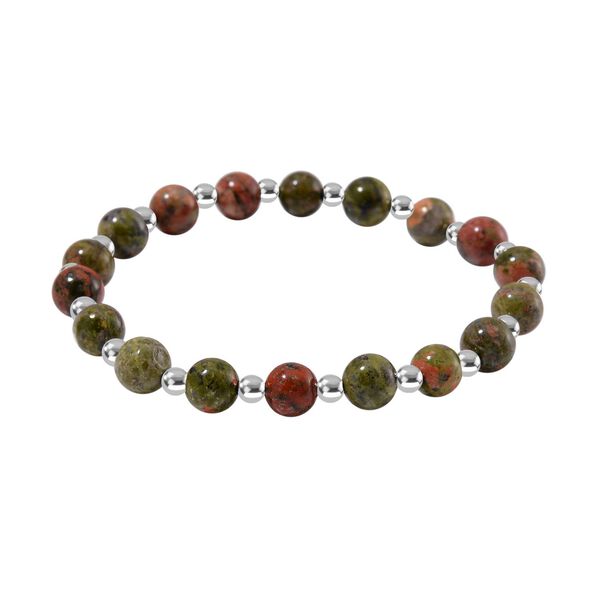 Unakite Armband ca. Flexibles cm ca. 60.00 ct image number 0