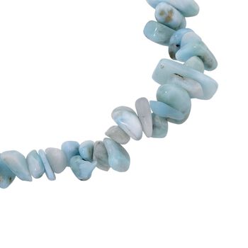 Larimar Armband Flexibel cm ca. 85.00 ct