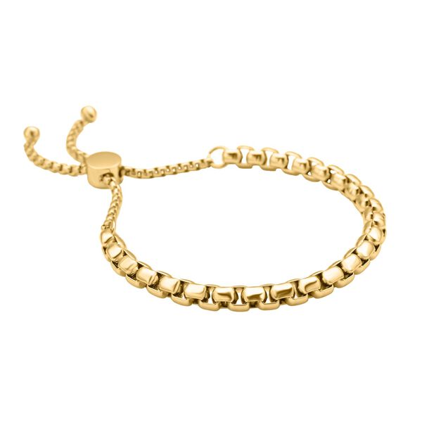 Edelstahl Armband, ca. 15.25 cm, goldfarben ca. 12,42g image number 2