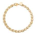 Designer Insipiriert Armband, ca. 19 cm, ca. 12g, goldfarben