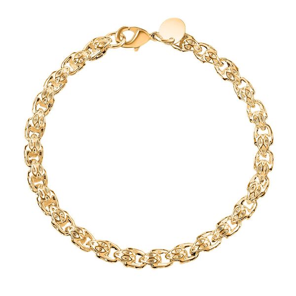 Designer Insipiriert Armband, ca. 19 cm, ca. 12g, goldfarben image number 0
