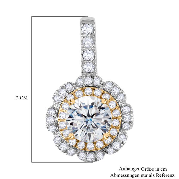 Moissanit Anhänger - 1,22 ct. image number 5