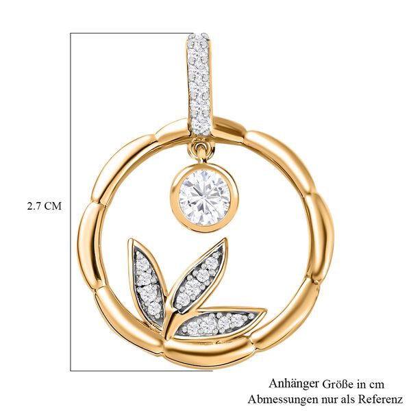 Moissanit Anhänger - 0,41 ct. image number 5