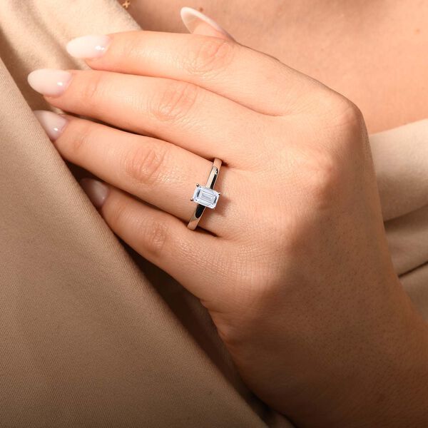 LUXURIANT IGI zertifizierter VS-E Labor Diamant Ring in 950 Platin- 1 ct. image number 1