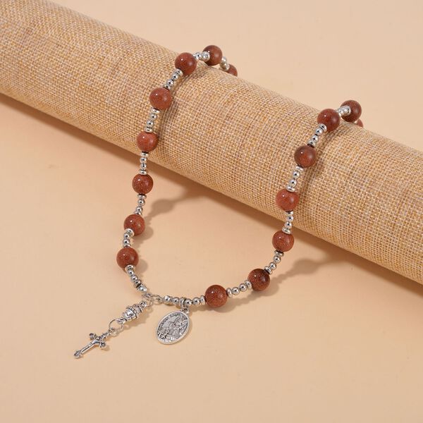 Sonnenstein Halskette, 45+5 cm - 180 ct. image number 2