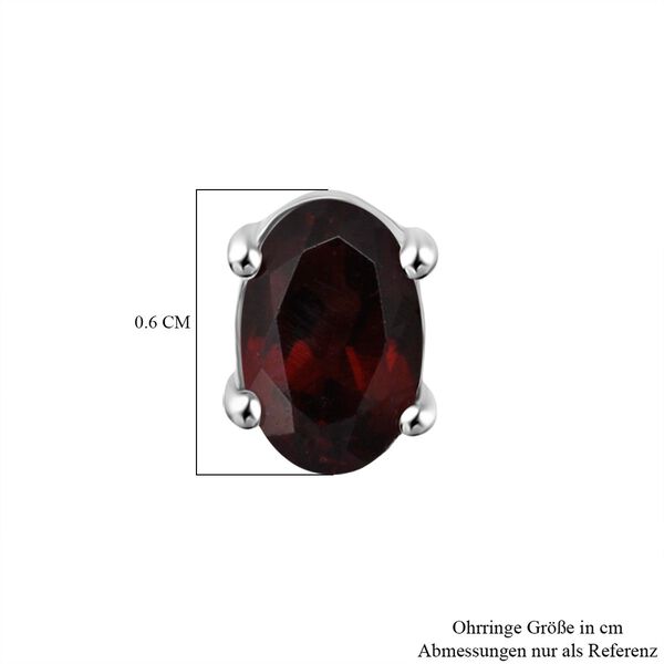 D'Joy rote Granat Ohrringe - 1 ct. image number 4