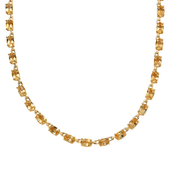 EverTrue Citrin 45cm Halskette - 22,49 ct.