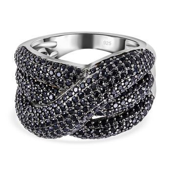 Schwarzer Spinell-Ring - 2,18 ct.