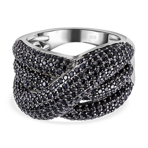 Schwarzer Spinell-Ring - 2,18 ct.