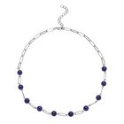 Lapislazuli-Halskette, 45 cm, Messing ca. 45,00 ct
