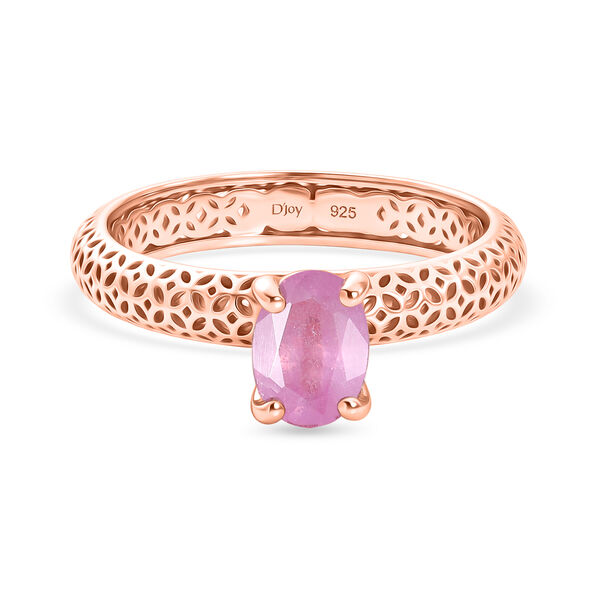 D'Joy Ilakaka rosa Saphir Ring - 1,21 ct.