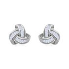 LUXURIANT DIAMOND - Lab Grown Diamant SI-GH SGL zertifiziert Ohrringe 925 Silber rhodiniert ca. 0,25 ct.