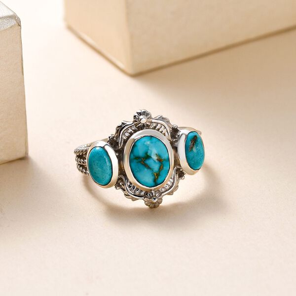 Sierra Nevada Türkis-Ring - 2,28 ct. image number 2