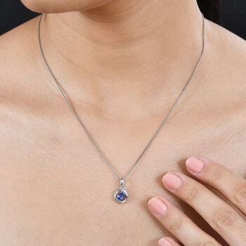 Tansanit Anh&auml;nger - 0,41 ct.