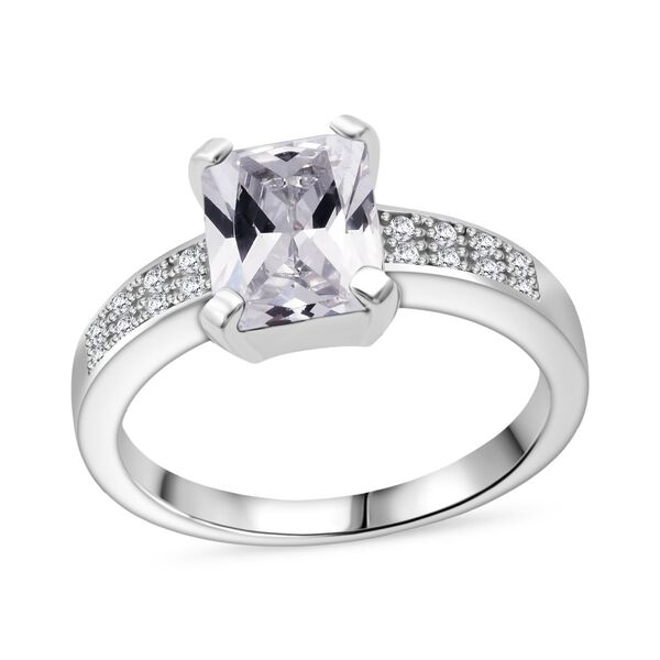 Lustro Stella wei&szlig;er Zirkonia Ring image number 3