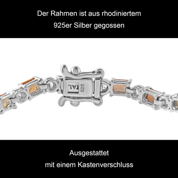 Mehrfarbiges Saphir und Zirkon-Armband - 7,98 ct. image number 3