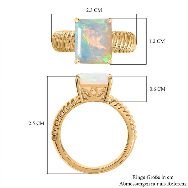 AA Nat&uuml;rlicher, &auml;thiopischer Welo Opal Ring - 2,69 ct. image number 7