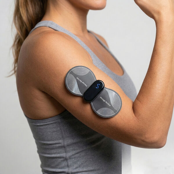 LIVMORE 4-in-1 EMS Impuls Massageger&auml;t, 12,5x5,5x3cm, Grau und schwarz image number 6