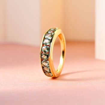 Gr&uuml;ner Saphir-Ring - 2,29 ct.
