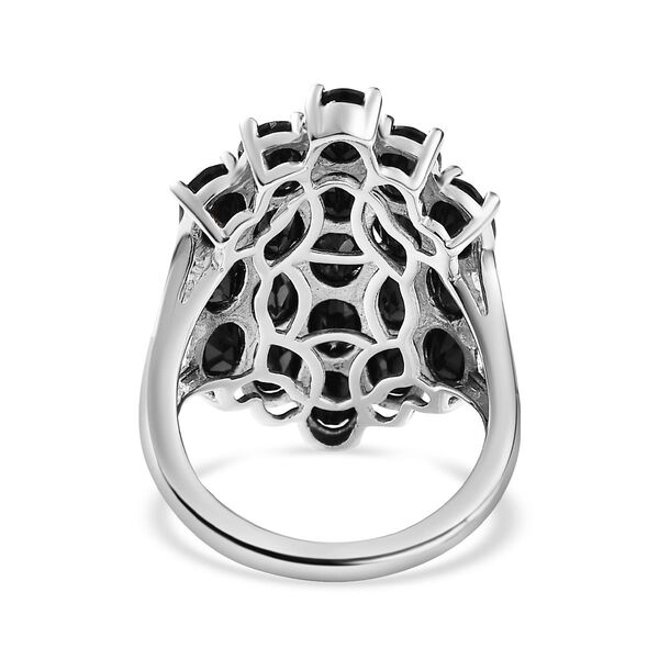 Schwarzer Spinell-Ring - 7.35 Ct. image number 6