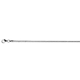 925 Silber rhodiniert Halskette ca. 50 cm ca. 9,56g