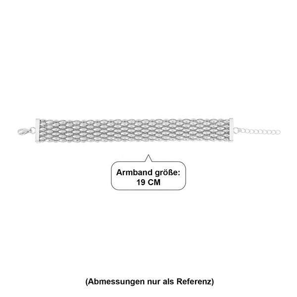 Reiner Edelstahl Armband ca. 19 cm + 3.5 cm Extender, ca. 20,50g image number 6