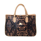 Stillvolle Weekender-Tasche mit Leoparden Muster image number 0
