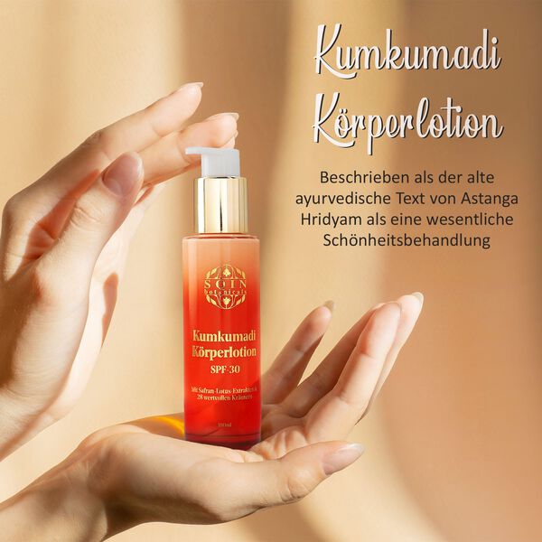 Kumkumadi Körperlotion mit SPF 30, 30ml image number 2