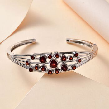 Roter Granat-Armreif - 5,16 ct.