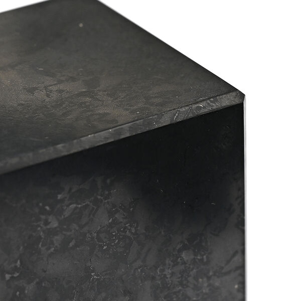 Shungit Quadrat 4 cm ca. 110 g Schwarz image number 6