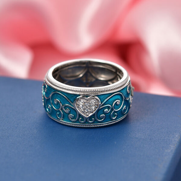 LUXURIANT DIAMOND - Lab Grown Diamant SI-GH Ring 925 Silber rhodiniert (Gr&ouml;&szlig;e 17.00) ca. 0,25 ct image number 1