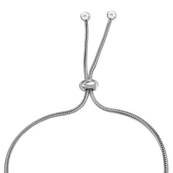 J Francis gefertigt mit SWAROVSKI- Indicolite Swarovski Kristall Armband, 19 cm