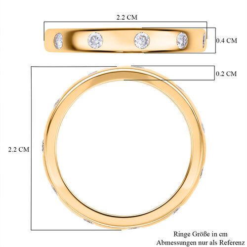 LUXURIANT DIAMOND- VS-EF Labor Diamant Bandring - 0,50 ct. image number 5