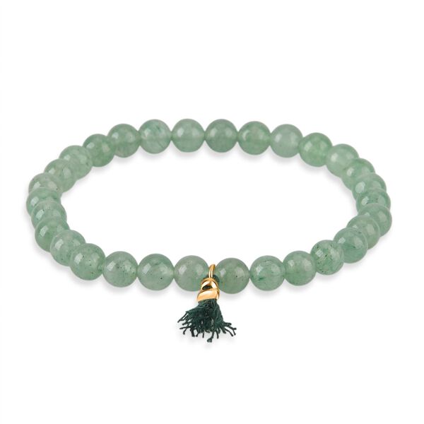 LIVMORE Geschenkset 3-teilig, Schl&uuml;sselanh&auml;nger Armband Halskette, Gr&uuml;ner Aventurin image number 9