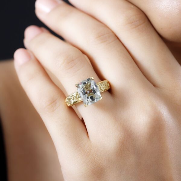 AA Prasiolith Ring - 3,85 ct. image number 3