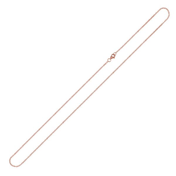 925 Silber rosévergoldetKette ca. 50 cm image number 3