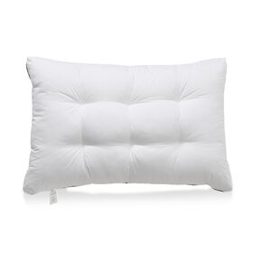 Serenity Night 3-teiliges Kissen-Set mit Reißverschluss, 48×73 cm, Weiß