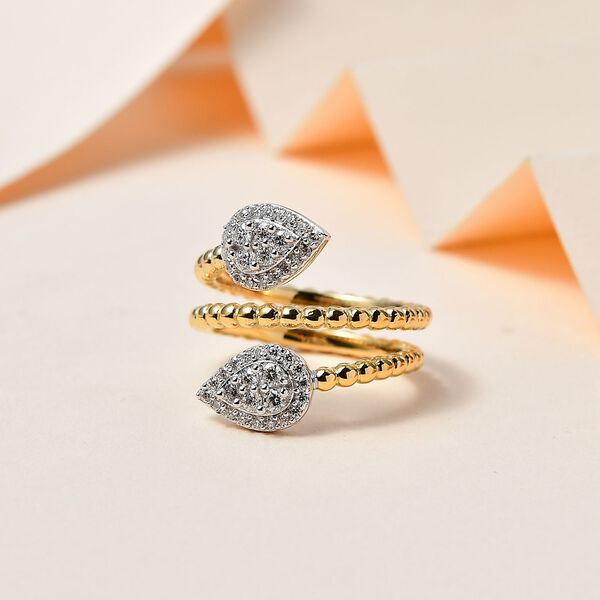 Moissanit Ring - 0,68 ct. image number 2