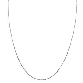 925 Silber rhodiniert Kette ca. 60 cm ca. 3,25g