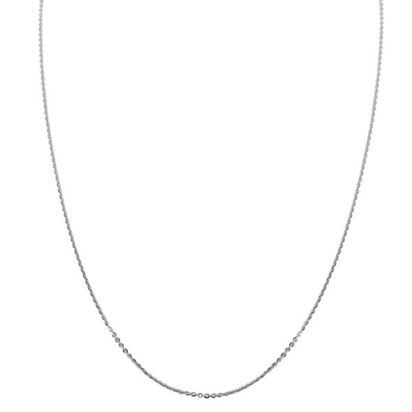 925 Silber rhodiniert Kette ca. 60 cm ca. 3,25g image number 0